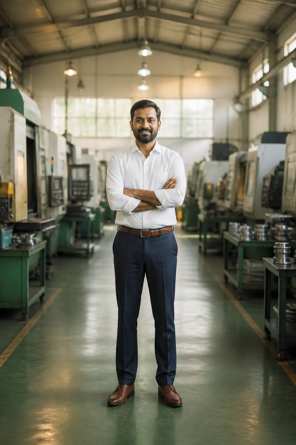 Pune MIDC manufacturing business owner confident in their facility